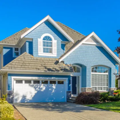 Homeowner Front of house and driveway